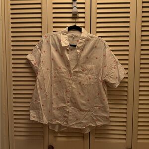 Embroidered Flower Shirt from Madewell